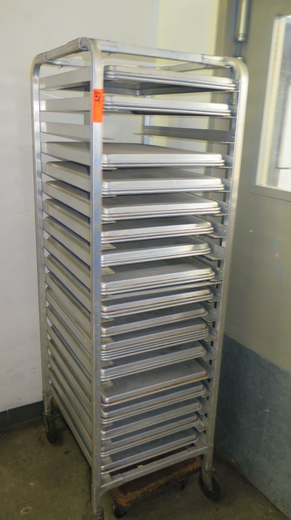 Industrial Radiator Rack Industrial Rolling Cooling Rack 27