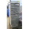 Image 1 : Industrial Rolling Cooling Rack 27"x20"x69"H w/ Some Pans