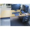 Image 2 : Office 2-Piece Furniture Set: Desk w/ 3 Drawers & Rolling Armchair, Cabinet, Misc Sizes
