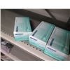 Image 8 : Metal 5-Tier Warehouse Shelving Unit & Contents:  Gloves, Sponges, Bags, etc