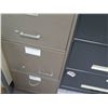 Image 3 : Qty 2 Metal 4-Drawer  Filing Cabinets: Vertical & Lateral
