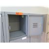 Image 2 : Gray Metal 15-Section Locker Unit 36"x12"x66"H