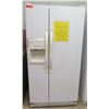 Image 1 : Sears Kenmore Coldspot 106.55242400 Side by Side Refrigerator Freezer w/ Ice Maker