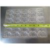Image 4 : Qty 5 Wedding Bells Shape Candy Molds 8"x10"