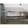 Image 1 : Metal Work Table 48"x30"x35"