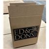 Image 2 : 1 Pallet Unused Cardboard Boxes w/ Ed & Don's Logo 11"x7"x14"H (all strapped onto 1 pallet)
