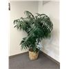 Image 1 : Artificial Plant in Wicker Basket, Approx. 4 Ft. Tall