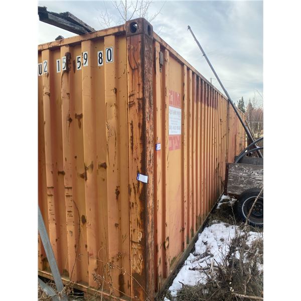 40 ft Seacan, 8' 6" High (Buyer to make arrangements with Ken for Removal)