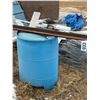 Image 4 : 4- 2" x 2" angle iron 4' length ; 45-gal plastic drum -  open on bottom