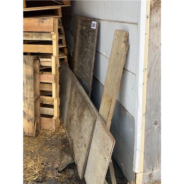 Misc. plywood