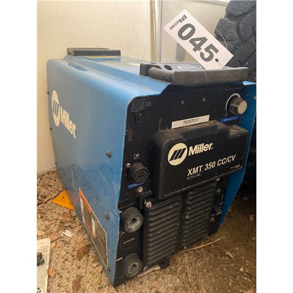 Miller welder,  220 volt, XMT 350, condition unknown