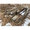 Image 3 : Old railroad ties & 4x4's