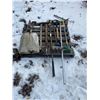 Image 1 : Misc. garden tools on pallet