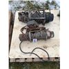 Image 1 : 2- Winches 12 volt, one works other unknown (As is)