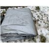 Image 2 : 48' x 27' tarp, small tear in the corner