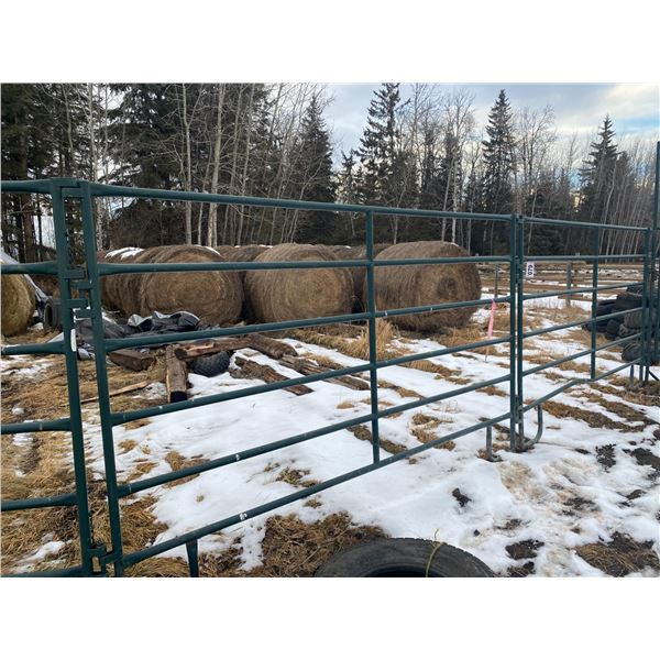 (so much each x 9) 9- Green panels, 9' L x 6' H