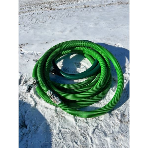 Various lengths 2" suction hoses with cam locks (used for potable water)