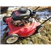 Image 6 : Wheel barrow; lawn mower (condition unknown); pair of metal ramps