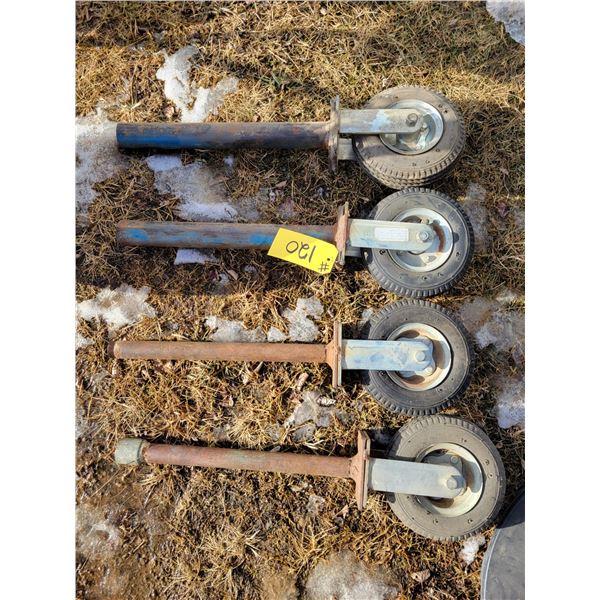 4 spindle dolly wheels