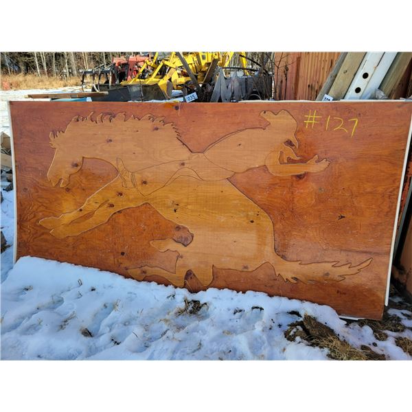 4" x 8" plywood router board