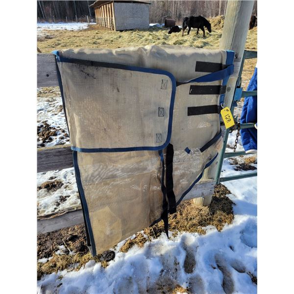 Horse fly blanket, 45" across back