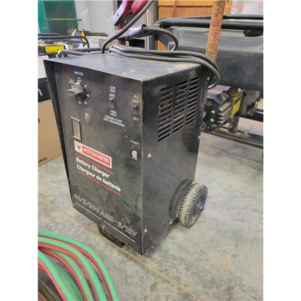 Battery charger, working