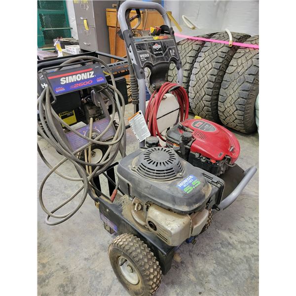 Pressure washer, HONDA 5.5, for parts