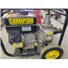 Image 5 : CHAMPION water pump, 2" 196CC, running