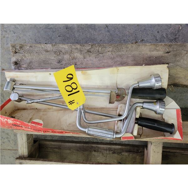 1/2" - 3/8" Speed drives; torque wrench