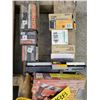 Image 3 : 1 air nailer, staples & nails; 2 air pin nailers; 3 electric staplers