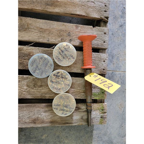 Hammer nailer with shots