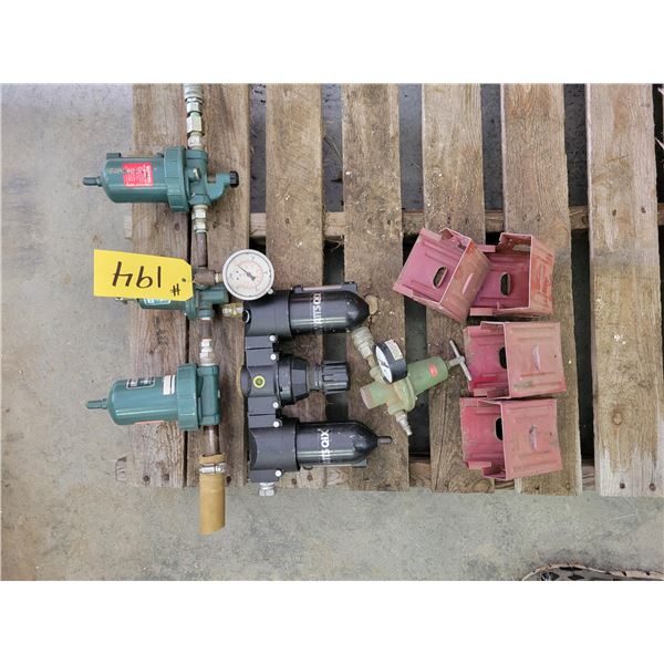 Saw horse brackets; FRL air controllers