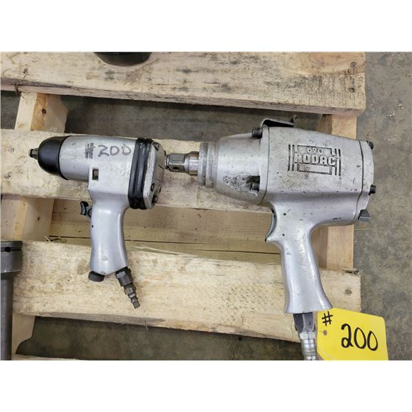 1/2" drive air impact; 3/4" drive air impact