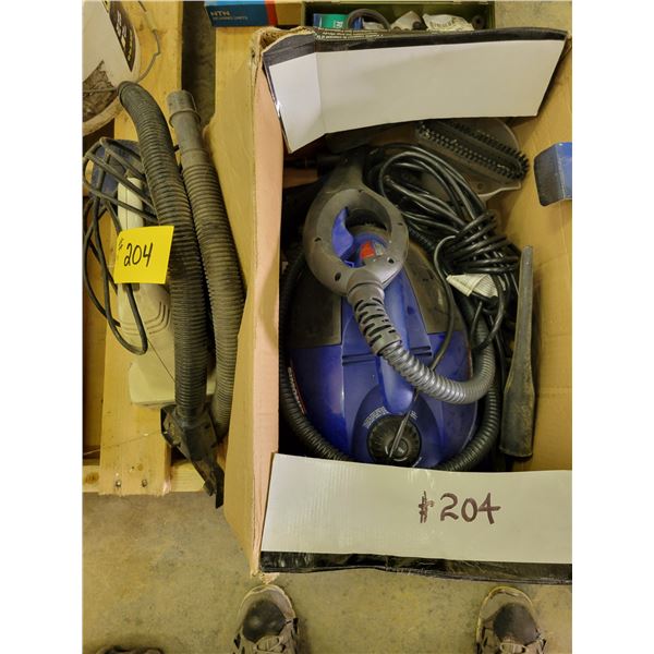 Heavy duty steam cleaner; Dirtvac