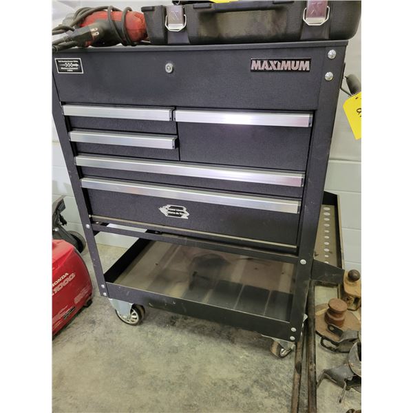 MAXIMUM tool chest on casters, 5-drawer - upper cabinet
