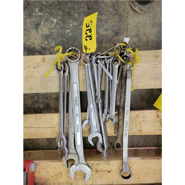 Combination wrenches, not a full set