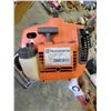 Image 5 : HUSQVARNA weed trimmer 323R; extra whip heads; roll whip line; saw blades