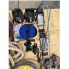 Image 5 : Horse equipment; lead ropes; lasso; leg warmers; 2 new lead lines; hoof boots; easy mount stirrups; 