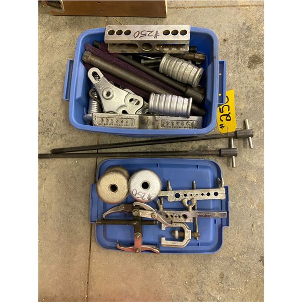 Steel puller; tube flaring tool