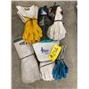 Image 1 : Leather gloves; welding gloves