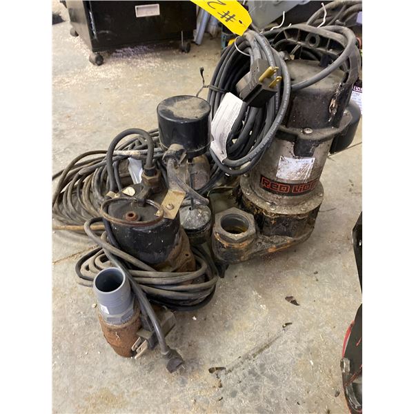 Pumps, condition unknown
