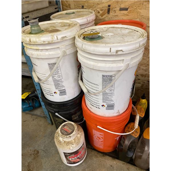 Diesel motor oil, 4 sealed