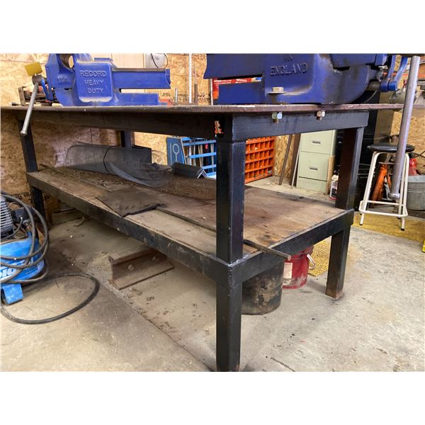 Lots 292, 293 & 294 are a Group Lot- 4' x 8' steel work bench