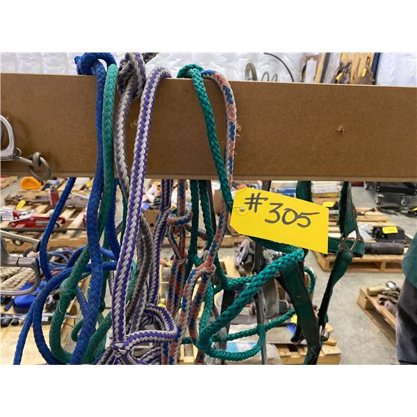 Halters, large & small