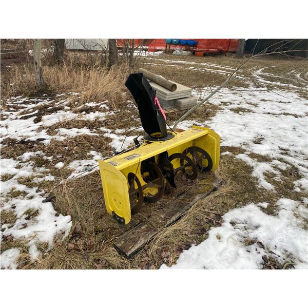Lot 145 & 145A are a Group Lot- John Deere snow blower attach.