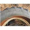 Image 4 : Lot 16 & 16A are a Group Lot- Tractor tires, size: 15 - 34, spacer rims 33-1/2"