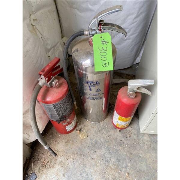 2- Fire Ext. (empty)