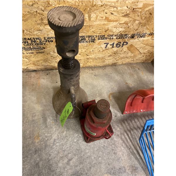 Screw jack & hyd. jack (not working)