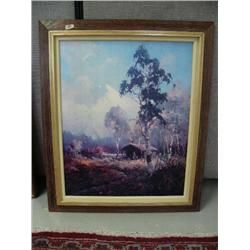 Framed looks like an oil painting, not signed (700)