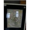 Image 6 : Lot of 7 framed prints: 5 of vase with flowers; 2 with collector's items (700)